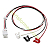 Philips M1671A ЭКГ Кабель отведений пациента для мониторов Philips, 3 отведения, клипсы