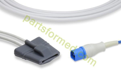 Wiederverwendbarer SpO2-Sensor aus pädiatrischem Silikon mit weicher Spitze für Patientenmonitore von Philips (Masimo Tech) 