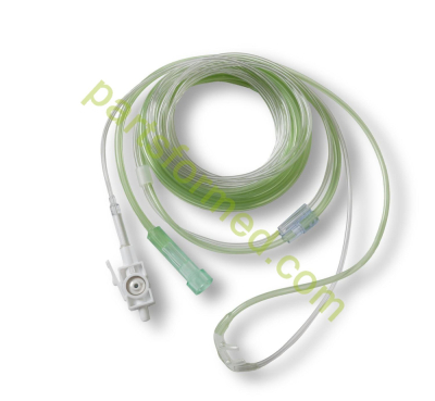 8000-0357 ZOLL Sidestream - CO2 nasal com cânula de O2, pediátrico para desfibrilador Série MRE
