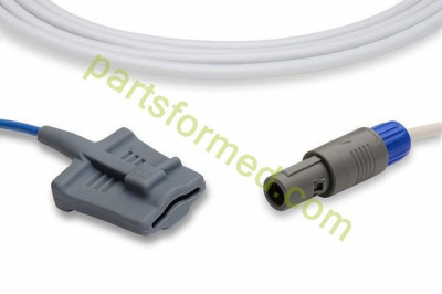 Reusable adult silicone soft tip SpO2 Sensor for Sundray patient monitors 