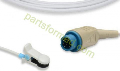 Reusable adult ear clip SpO2 Sensor for Mindray (Nellcor Tech) patient monitors