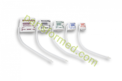 8300-0797-01 Kit de manguito neonatal ZOLL, uno de cada tamaño n.° 1-5, tubo único con conector luer macho para desfibrilador ZOLL X-Series