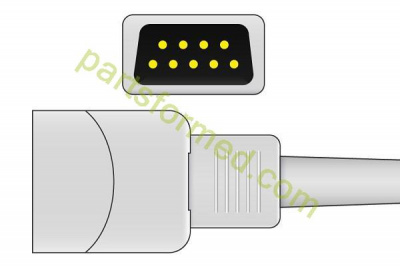 Многоразовый неонатальный датчик SpO2, "силиконовая застежка" для мониторов пациента Datex-Ohmeda