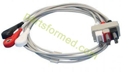 Philips M1605A 3 LEAD SNAP ECG LEADWIRE ORIGINAL