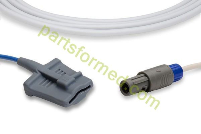 Reusable adult silicone soft tip SpO2 Sensor for Choice Digital patient monitors