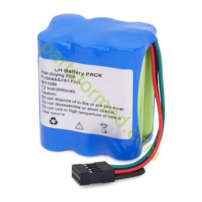 Battery Draeger (Drager) OXYLOG2000 for Oxylog 2000, Microvent, Suction Unit , LIFEPAK 250