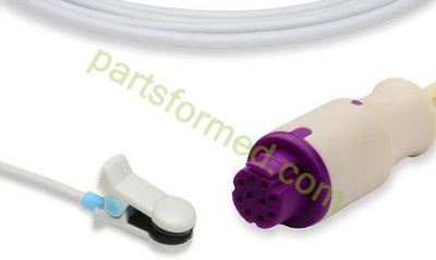 Capteur SpO2 à clip d oreille adulte réutilisable pour moniteurs patients S&amp;amp;W
