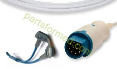 Многоразовый неонатальный датчик SpO2, "силиконовая застежка" для мониторов пациента Siemens