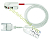 8000-001464 ZOLL Rainbow, Dci Sc-200, sensor de dedo reutilizável para adultos, SpHb, SpO2, SpMet para desfibrilador ZOLL X-Series