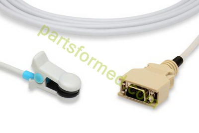 Reusable adult ear clip SpO2 Sensor for Masimo patient monitors
