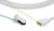 Reusable adult ear clip SpO2 Sensor for Choice patient monitors