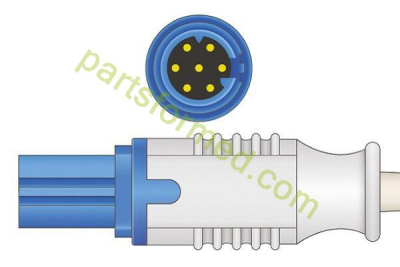 Reusable adult silicone soft tip SpO2 Sensor for Siemens Drager (Oximax Tech) patient monitors