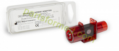 8000-0263-01 ZOLL Mainstream - Reusable neonatal airway adapter for defibrillator M-R-E-Series