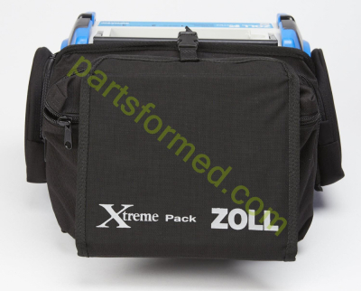 8000-0657 ZOLL Xtreme Pack™ II Carry Case, Molded Rubber Case with Rear and Side Pockets with NIBP for defibrillator ZOLL M-Series