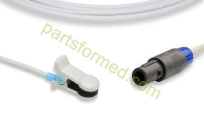 Reusable adult ear clip SpO2 Sensor for Comen patient monitors
