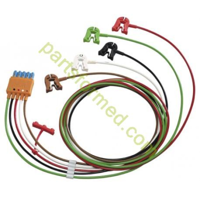 Philips M1973A 5 LEAD REUSABLE ECG LEADWIRE SET ORIGINAL