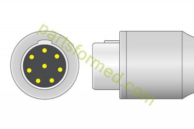 Reusable adult ear clip SpO2 Sensor for MEK (Mek tech) patient monitors