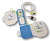 8900-5007 ZOLL CPR-D Eletrodos de demonstração com cabo para desfibrilador ZOLL AED Pro, AED Plus