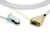 Reusable adult ear clip SpO2 Sensor for Zoll (Masimo Module) patient monitors 