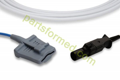 Reusable adult silicone soft tip SpO2 Sensor for Simed patient monitors
