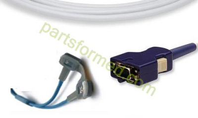 可重复使用的新生儿硅胶包裹 SpO2 传感器，适用于 Colin/Omron（Oximax Tech）患者监护仪