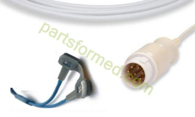 Sensore SpO2 con involucro neonatale riutilizzabile in silicone per monitor paziente MEK (Mek tech).