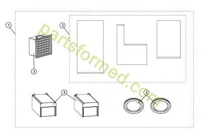 Kit PM MX08659 de Draeger (Drager) para Savina
