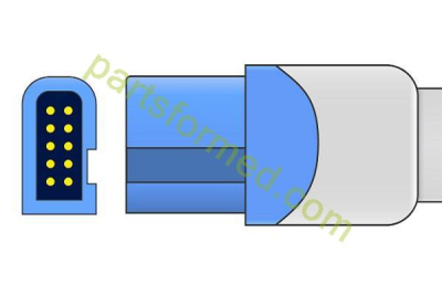 适用于 Spacelabs（Oximax Tech）患者监护仪的可重复使用儿科硅胶软头 SpO2 传感器