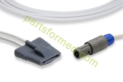 Reusable pediatric silicone soft tip SpO2 Sensor for Biolight (Digital tech) patient monitors