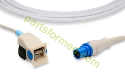 Sensor de SpO2 con pinza para dedo pediátrica reutilizable para monitores de pacientes Siemens Drager (Oximax Tech)