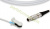 Reusable adult ear clip SpO2 Sensor for Nonin patient monitors