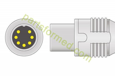 Многоразовый неонатальный датчик SpO2, "силиконовая застежка" для мониторов пациента Schiller (Masimo Tech)