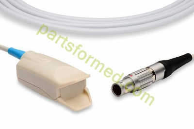 Reusable adult clip SpO2 Sensor for Critikon patient monitors 