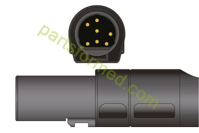 Wiederverwendbarer pädiatrischer SpO2-Sensor mit weicher Spitze aus Silikon für Simed-Patientenmonitore 