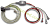 8300-0800-01 Cabo ZOLL, ECG de 3 derivações, AAMI para desfibrilador ZOLL X-Series