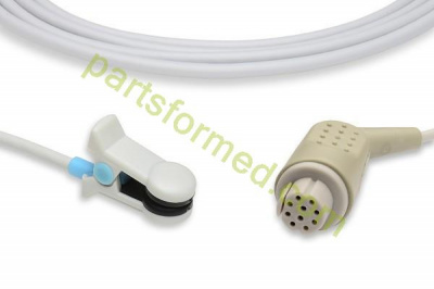 Многоразовый датчик SpO2 для взрослых, "ушной" для мониторов пациента Datex (Ohmeda Tech)