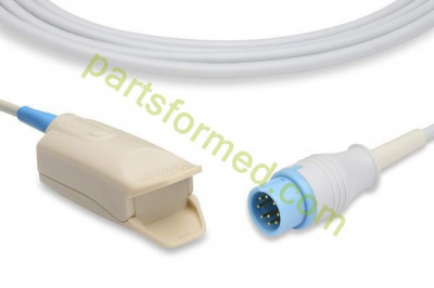 Reusable adult finger clip SpO2 Sensor for Biolight (Digital tech) patient monitors 