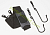 8000-0987-01 ZOLL Ganchos para grade de cama com alça de ombro, pacote de transporte para desfibrilador ZOLL R-Series