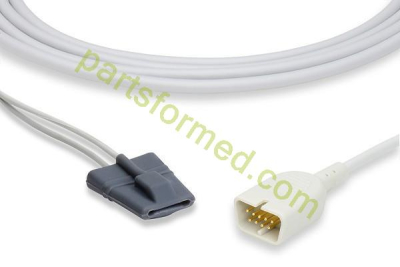 Reusable pediatric silicone soft tip SpO2 Sensor for Nihon Kohden patient monitors