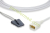Reusable pediatric silicone soft tip SpO2 Sensor for Nihon Kohden patient monitors