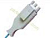 F7960W Fiab Einwegelektroden mit Außenkabel für Erwachsene für Defibrillatoren Metrax Primedic