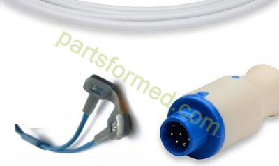 Wiederverwendbarer SpO2-Sensor aus Silikon für Neugeborene für Mennen-Patientenmonitore