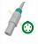 Многоразовый педиатрический датчик SpO2, "мягкий силиконовый наконечник" для мониторов пациента Infinium (Digital Tech)