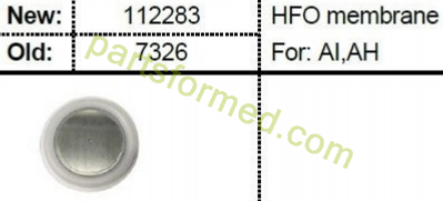 Acutronic membrane 112283, 7326 for Fabian HFO