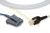 Sensor SpO2 con punta blanda de silicona reutilizable para adultos para monitores de pacientes Palco