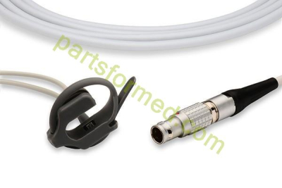 Sensor de SpO2 con punta blanda de silicona reutilizable para monitores de pacientes Nonin