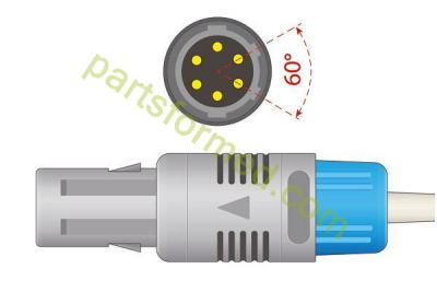 مستشعر SpO2 بمشبك إصبع للأطفال قابل لإعادة الاستخدام لأجهزة مراقبة المرضى Mindray (Oximax Tech).
