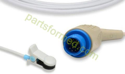 Многоразовый датчик SpO2 для взрослых, "ушной" для мониторов пациента Newtech