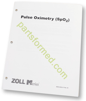 9650-0202-01 ZOLL SpO2 Inserto guida per l'operatore per defibrillatore ZOLL MEX-Series