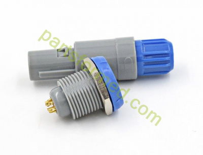 Connector for SpO2 sensor blue 6P (pack of 5 pcs)